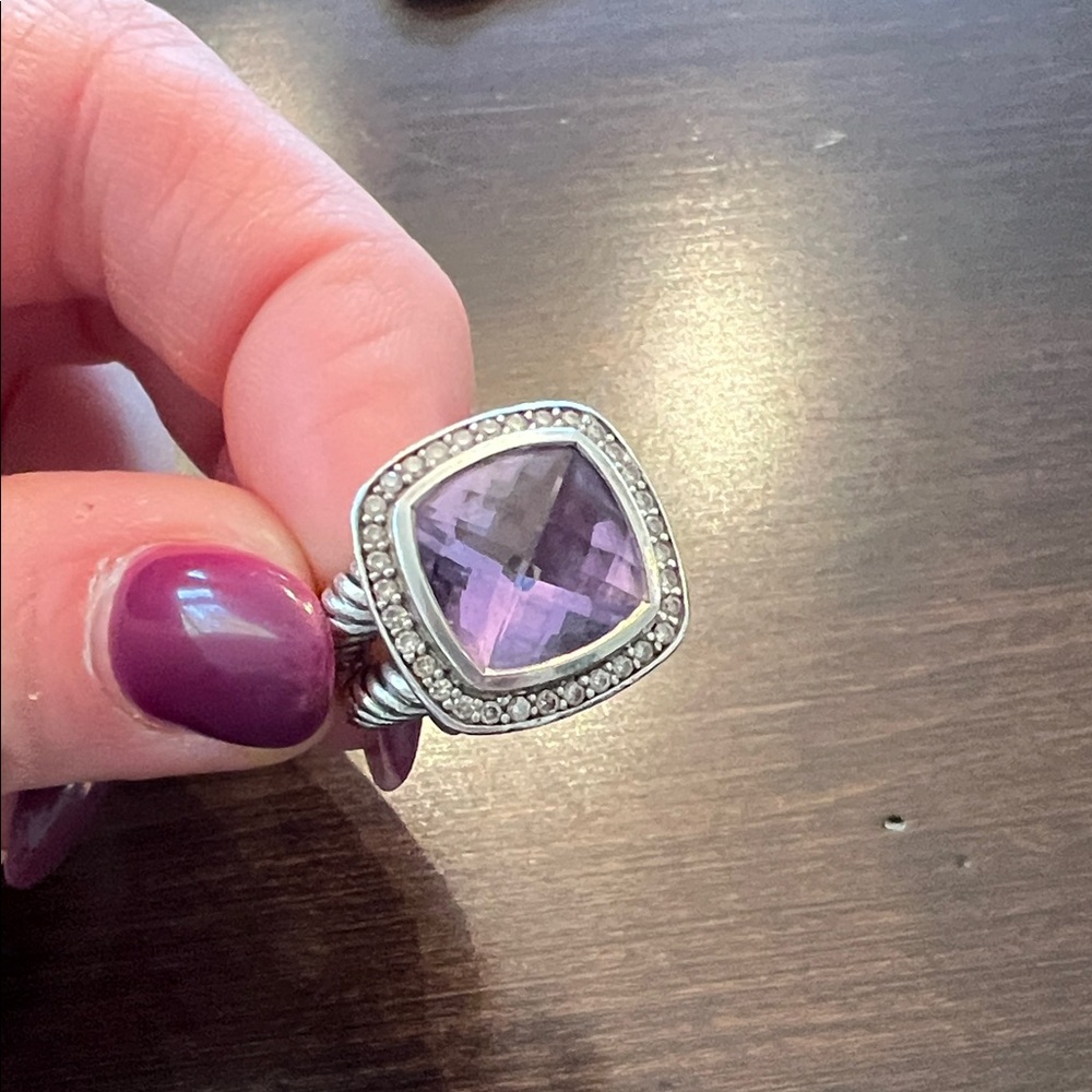 David Yurman Albion amethyst Ring